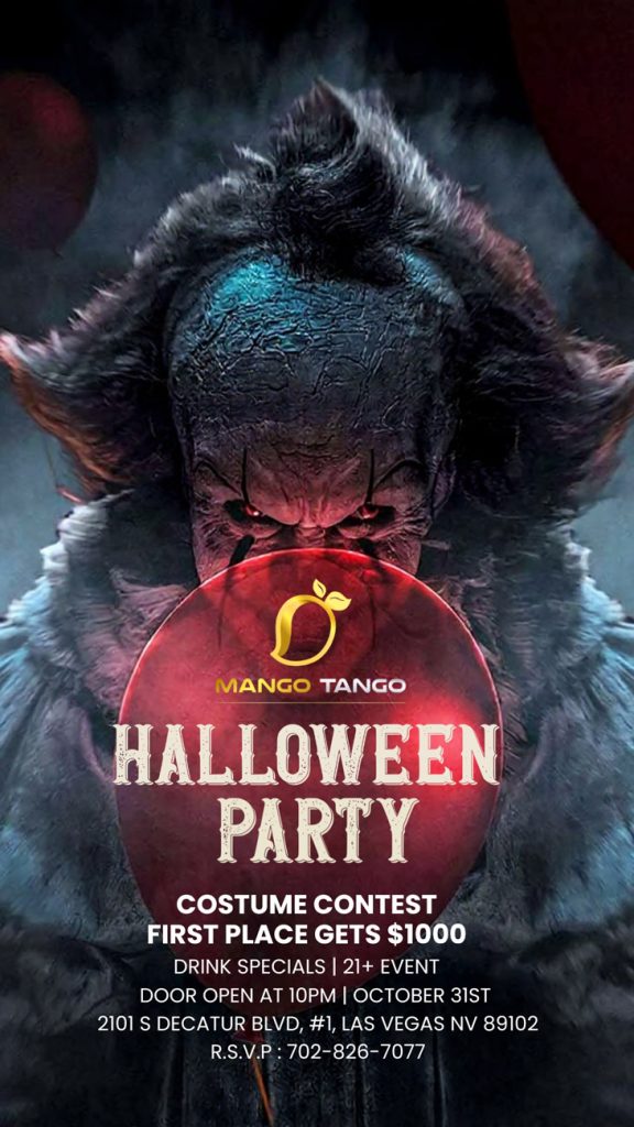halloween-party-2025-las-vegas-at-mango-tango-nightclub-Pennywise-the-clown